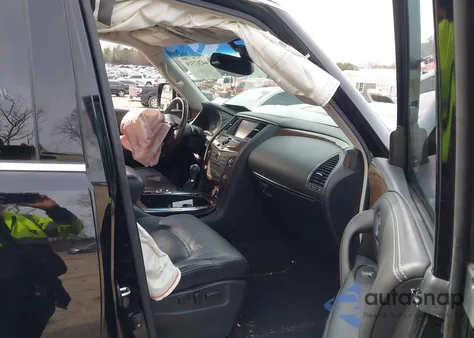 2017 Infiniti Qx80 из США, поврежденный, VIN JN8AZ2NF5H9645189